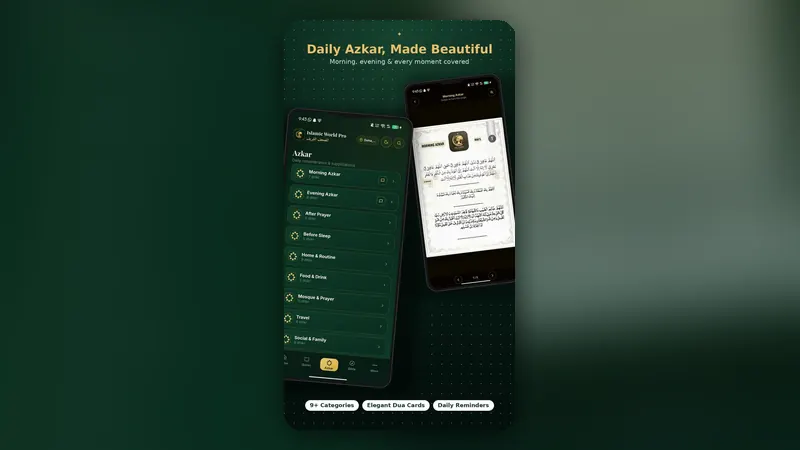 How to Perform Wudu (Ablution): Step by Step — Islamic World Pro app screenshot